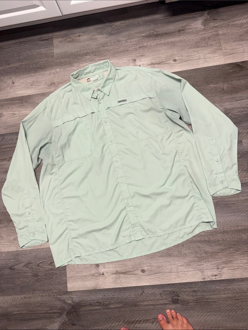 Simms button shirt top